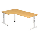 MEGA 82 W | 200x120 | Schreibtisch höhenverstellbar - buerostuhl24