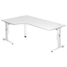 MEGA 82 W | 200x120 | Schreibtisch höhenverstellbar - buerostuhl24