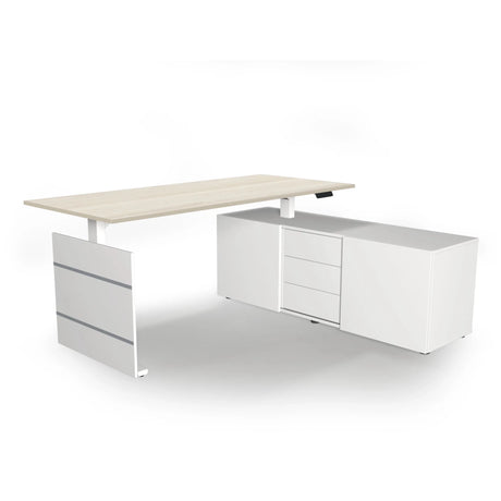 MOVE 3 | 180x80 | Schreibtisch elektrisch höhenverstellbar - Winkelschreibtisch - buerostuhl24