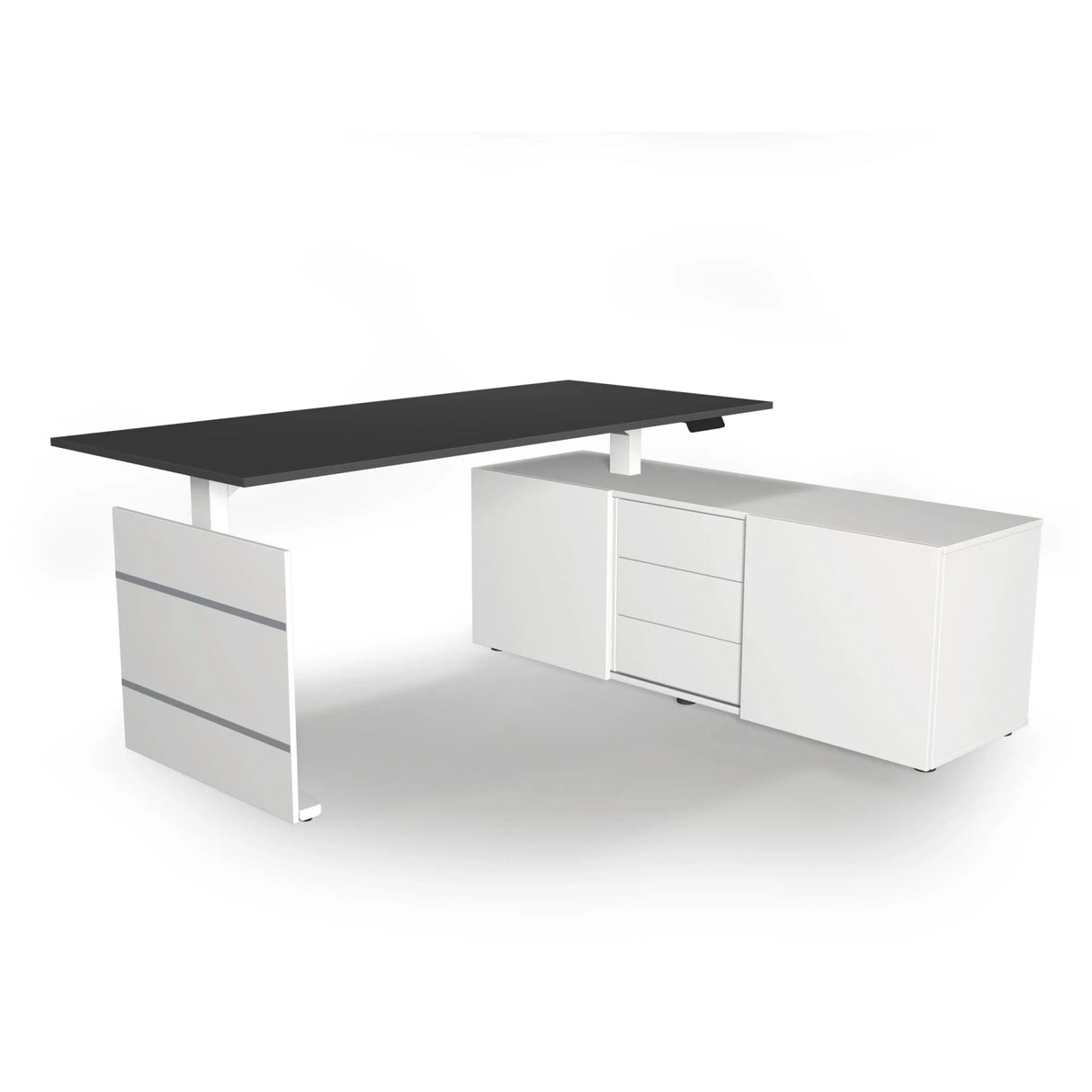 MOVE 3 | 180x80 | Schreibtisch elektrisch höhenverstellbar - Winkelschreibtisch - buerostuhl24