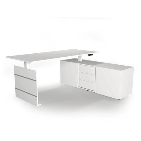 MOVE 3 | 180x80 | Schreibtisch elektrisch höhenverstellbar - Winkelschreibtisch - buerostuhl24