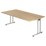 NANO 2E S | 200x100 | Schreibtisch - buerostuhl24