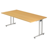 NANO 2E S | 200x100 | Schreibtisch - buerostuhl24