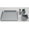 ORGSET | ORGA-Utensilienset | Silber - Zubehör - buerostuhl24