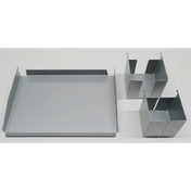 ORGSET | ORGA-Utensilienset | Silber - Zubehör - buerostuhl24