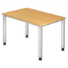 QUEO 12 S | 120x80 | Schreibtisch höhenverstellbar - buerostuhl24