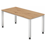 QUEO 16 S | 160x80 | Schreibtisch höhenverstellbar - buerostuhl24