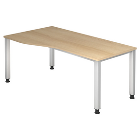 QUEO 18 S | 180x100 | Schreibtisch höhenverstellbar - buerostuhl24