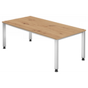 QUEO 2E S | 200x100 | Schreibtisch höhenverstellbar - buerostuhl24