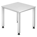 QUEO 8 S | 80x80 | Schreibtisch höhenverstellbar - buerostuhl24