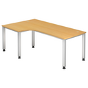 QUEO 82 S | 200x120 | Schreibtisch höhenverstellbar - buerostuhl24