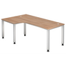 QUEO 82 S | 200x120 | Schreibtisch höhenverstellbar - buerostuhl24
