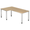 QUEO 82 S | 200x120 | Schreibtisch höhenverstellbar - buerostuhl24