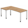 QUEO 82 S | 200x120 | Schreibtisch höhenverstellbar - buerostuhl24