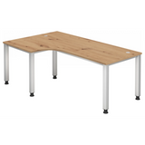 QUEO 82 S | 200x120 | Schreibtisch höhenverstellbar - buerostuhl24