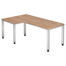 QUEO 82 S | 200x120 | Schreibtisch höhenverstellbar - buerostuhl24