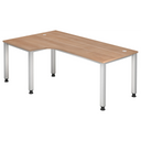 QUEO 82 S | 200x120 | Schreibtisch höhenverstellbar - buerostuhl24