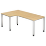 QUEO 82 S | 200x120 | Schreibtisch höhenverstellbar - buerostuhl24
