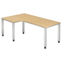 QUEO 82 S | 200x120 | Schreibtisch höhenverstellbar - buerostuhl24