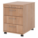 SIGNA AC30 | Rollcontainer mit 3 Schüben | Holz - Rollcontainer