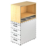 SIGNA SCA1 | Aufsatz-Regal zu SIGNA SC - Standcontainer - buerostuhl24