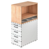 SIGNA SCA1 | Aufsatz-Regal zu SIGNA SC - Standcontainer - buerostuhl24