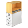 SIGNA SCA1 | Aufsatz-Regal zu SIGNA SC - Standcontainer - buerostuhl24
