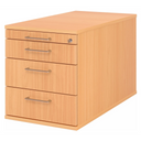 SIGNA TC30 | Rollcontainer mit 3 Schüben | Holz - Rollcontainer
