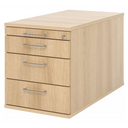 SIGNA TC30 | Rollcontainer mit 3 Schüben | Holz - Rollcontainer