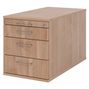 SIGNA TC30 | Rollcontainer mit 3 Schüben | Holz - Rollcontainer