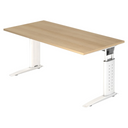 UNDA 16 W | 160x80 | Schreibtisch höhenverstellbar - buerostuhl24