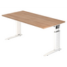 UNDA 16 W | 160x80 | Schreibtisch höhenverstellbar - buerostuhl24