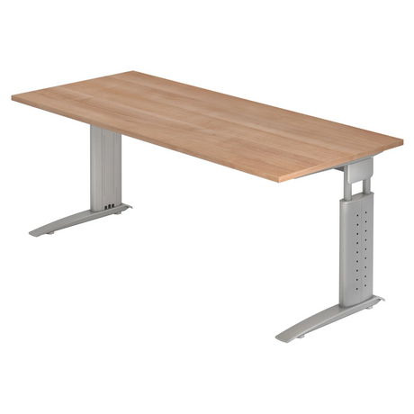 UNDA 19 S | 180x80 | Schreibtisch höhenverstellbar - buerostuhl24