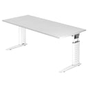 UNDA 19 W | 180x80 | Schreibtisch höhenverstellbar - buerostuhl24