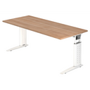UNDA 19 W | 180x80 | Schreibtisch höhenverstellbar - buerostuhl24