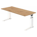 UNDA 19 W | 180x80 | Schreibtisch höhenverstellbar - buerostuhl24