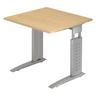 UNDA 8 S | 80x80 | Schreibtisch höhenverstellbar - buerostuhl24