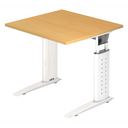 UNDA 8 W | 80x80 | Schreibtisch höhenverstellbar - buerostuhl24