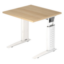 UNDA 8 W | 80x80 | Schreibtisch höhenverstellbar - buerostuhl24