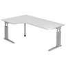 UNDA 82 S | 200x120 | Schreibtisch höhenverstellbar - buerostuhl24