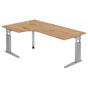 UNDA 82 S | 200x120 | Schreibtisch höhenverstellbar - buerostuhl24