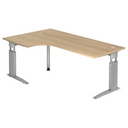 UNDA 82 S | 200x120 | Schreibtisch höhenverstellbar - buerostuhl24