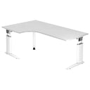 UNDA 82 W | 200x120 | Schreibtisch höhenverstellbar - buerostuhl24