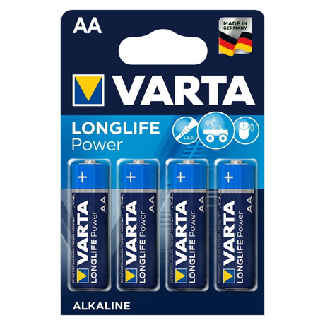 VARTA | 4er Set | LONGLIFE Power AA 1,5 V - Batterie - buerostuhl24