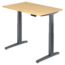 XBHM 12 GG | 120x80 | Schreibtisch elektrisch höhenverstellbar - buerostuhl24