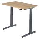 XBHM 12 GG | 120x80 | Schreibtisch elektrisch höhenverstellbar - buerostuhl24