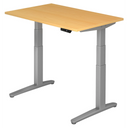 XBHM 12 SS | 120x80 | Schreibtisch elektrisch höhenverstellbar - buerostuhl24