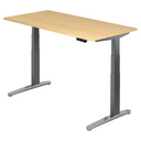 XBHM 16 GC | 160x80 | Schreibtisch elektrisch höhenverstellbar - buerostuhl24