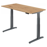 XBHM 16 GG | 160x80 | Schreibtisch elektrisch höhenverstellbar - buerostuhl24
