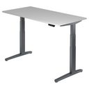 XBHM 16 GG | 160x80 | Schreibtisch elektrisch höhenverstellbar - buerostuhl24